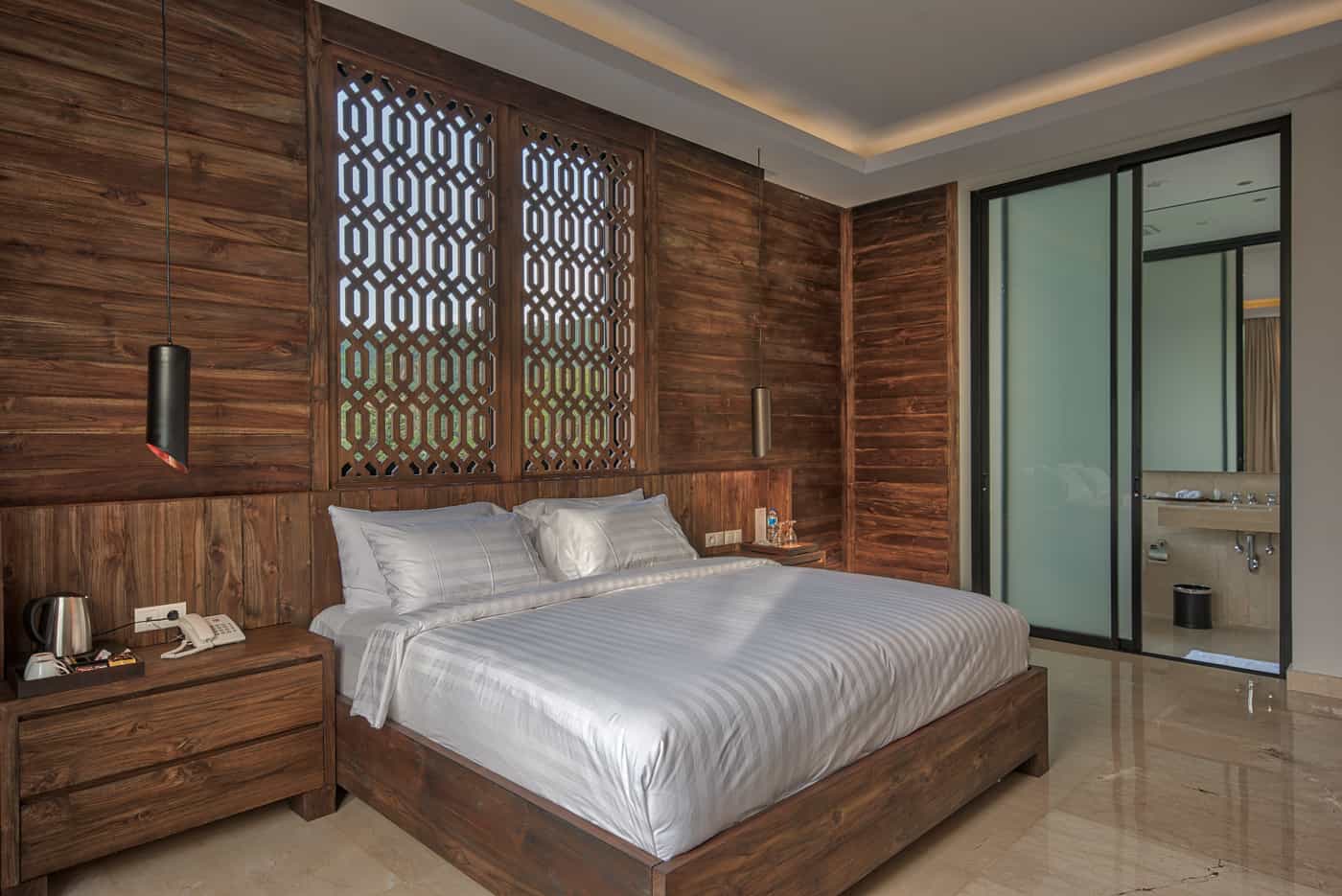 photography of deluxe room accommodation at Kemangi Lombok